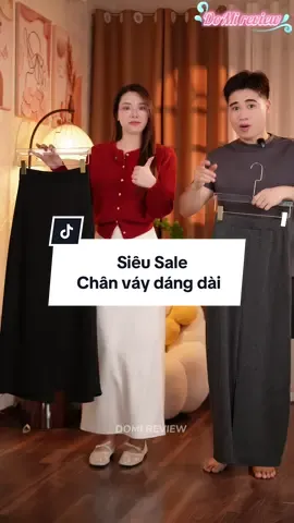 Mời chị em vào live săn chân váy dáng dài mềm mịn tôn dáng giá hời lắm nha #domireview #reviewlamdep #chanvay #vaylen #SieuSaleBlackFriday 