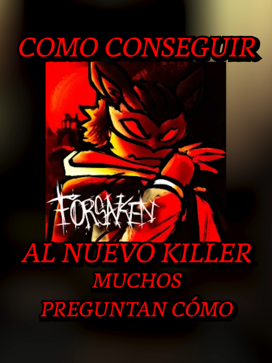 FORSAKEN UPDATE NUEVO KILLER #forsaken #noticias #robloxfyp #robloxtiktok #destiny_rs 