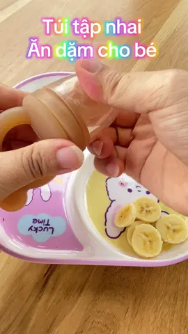 Đồ ăn tập nhai trái cây ăn dặm cho bé an toàn mẹ nên mua nha#thuha_19934 #xuhuong #túinhaiandam 