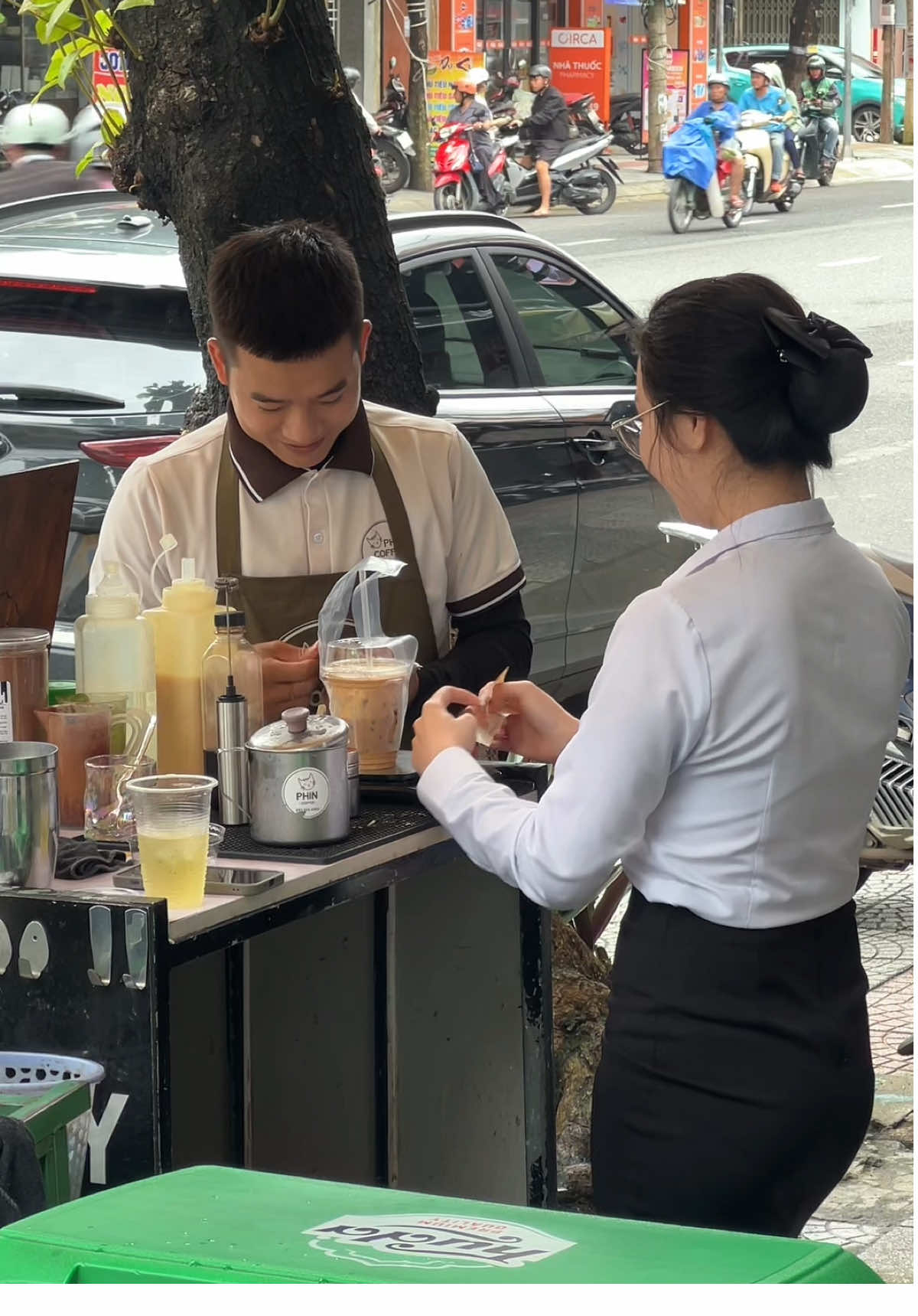 Cuối video ae biết làm gì ko #danang #phincoffee #caphemuoi #caphephin 