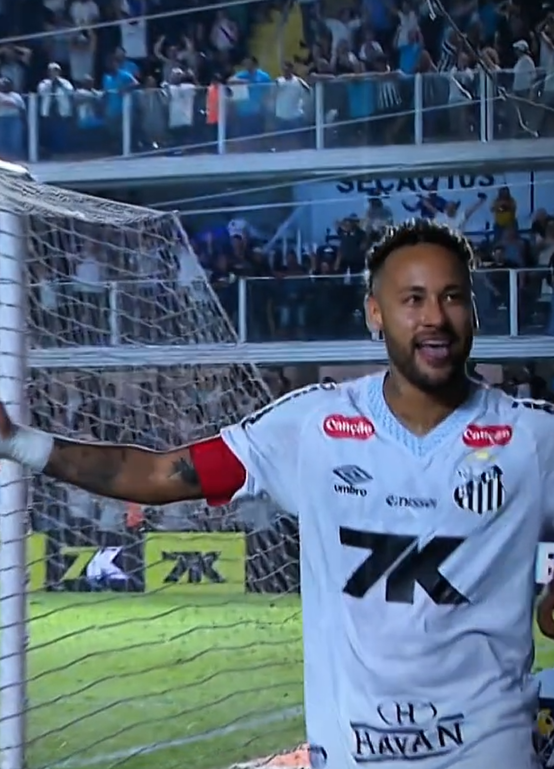 O NEYMAR JOGOU MUITO HOJE MESMO ESTANDO MACHUCADO..🤯⚽💭 #futebol #neymar #santosfc #brasileirao #fy 