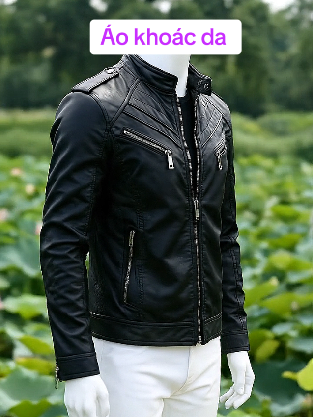 Áo khoác da #shopcôngân #tiepthilienket #xuhuong2025 
