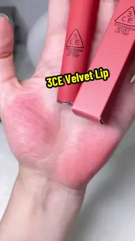 3CE Velvet Lip เนื้อกำมะหยี่ นุ่มเบาปากมากกกก #3ce #lipvelvet #liptint #รีวิวบิวตี้ #creatorsearchinsights 