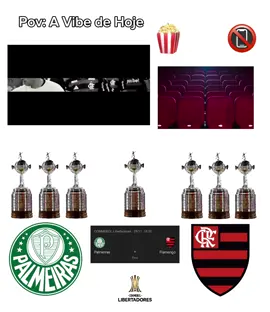 Simplesmente essa final promete ser uma das melhores que a Libertadores já viu. #flamengo #libertadores #palmeiras 