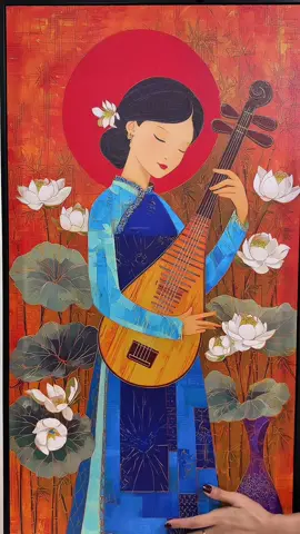 Tranh vải canvas decor trang trí đẹp #tranhvaitreotuong #tranhcanvas #tranhtreotuong #xuhuong #trachanh89 