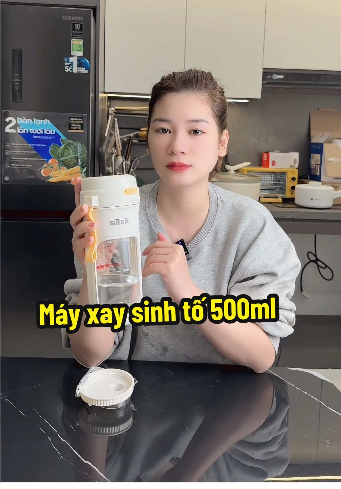 Trả lời @Diễm My  Máy xay sinh tố cầm tay Grek 500ml bảo hành 12 tháng #mayxaysinhto #mayxaycamtay #grek #viral 