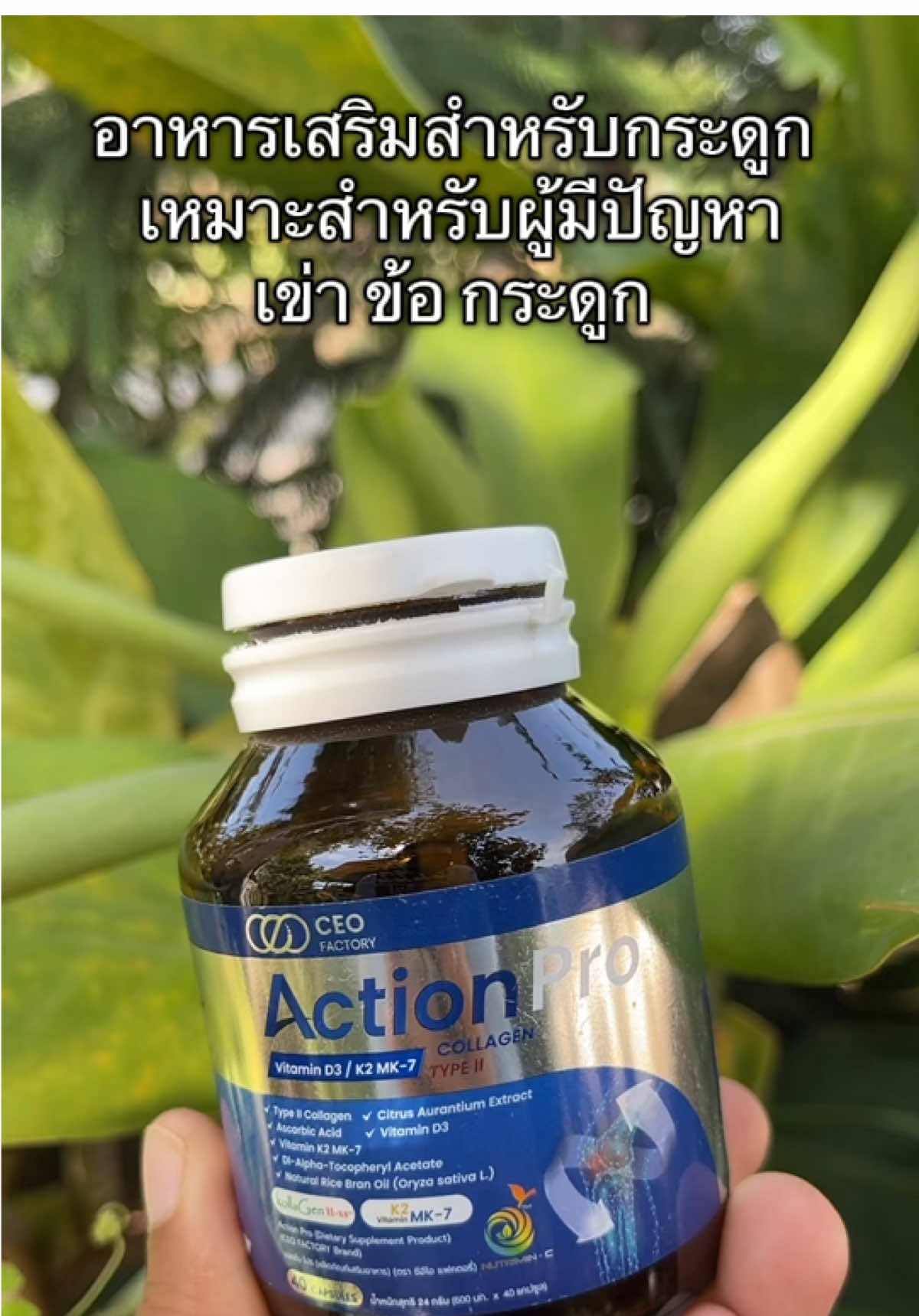 อาหารเสริมสำหรับกระดูก เหมาะสำหรับผู้มีปัญหาข้อ เข่า กระดูก รีวิวจากผู้ใช้จริงทานแล้วดีขึ้น ทานแล้วเสียงขาวดังก๊อปแก๊ปแทบไม่มีเลย # tiktokป้ายยา #มีปัญหาข้อเข่า #ceofactorythailand #อาหารเสริมกระดูก#เจ้ฝนพิกัดของดี  @เจ้ฝนบอกพิกัดของดี  @เจ้ฝนบอกพิกัดของดี  @เจ้ฝนบอกพิกัดของดี 