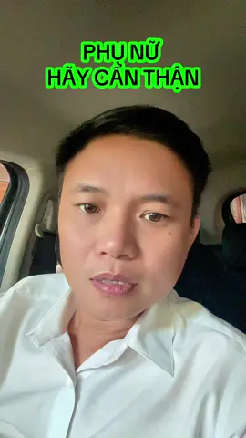 CẢNH BÁO CHỊ EM PHỤ NỮ #huubinh #tintuc #canhbao 