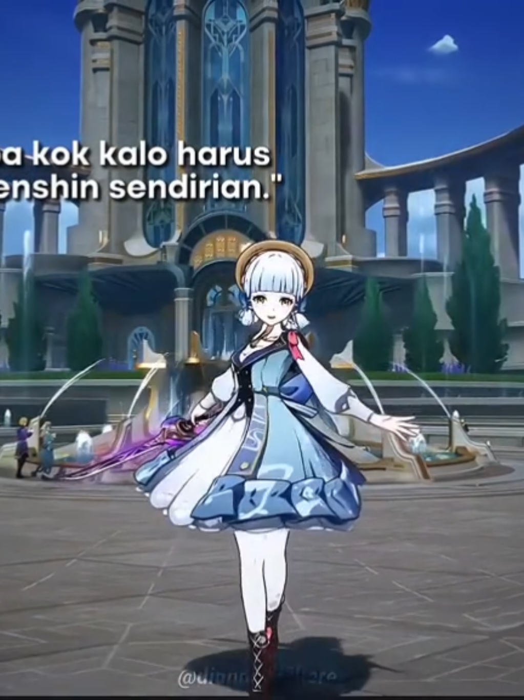 yang penting my kisah gwehj ada selusin🤘😋 #genshinimpact #genshin #kamisatoayaka #jokes #foryoupage 