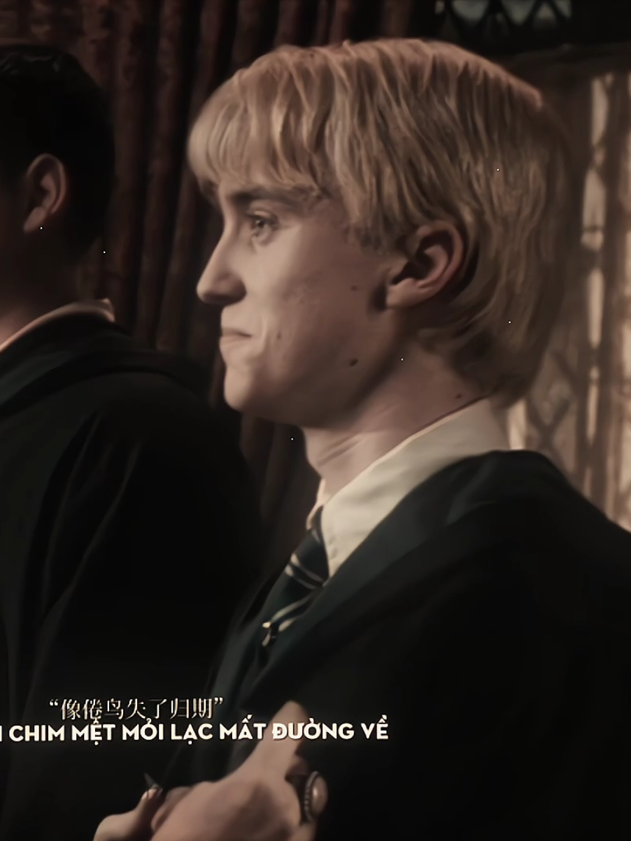 ​“我喜欢月亮” ​Em thích ánh trăng ​“月亮不知道” ​Nhưng ánh trăng lại không . #dracomalfoy #slytherin #harrypotter #fypシ 