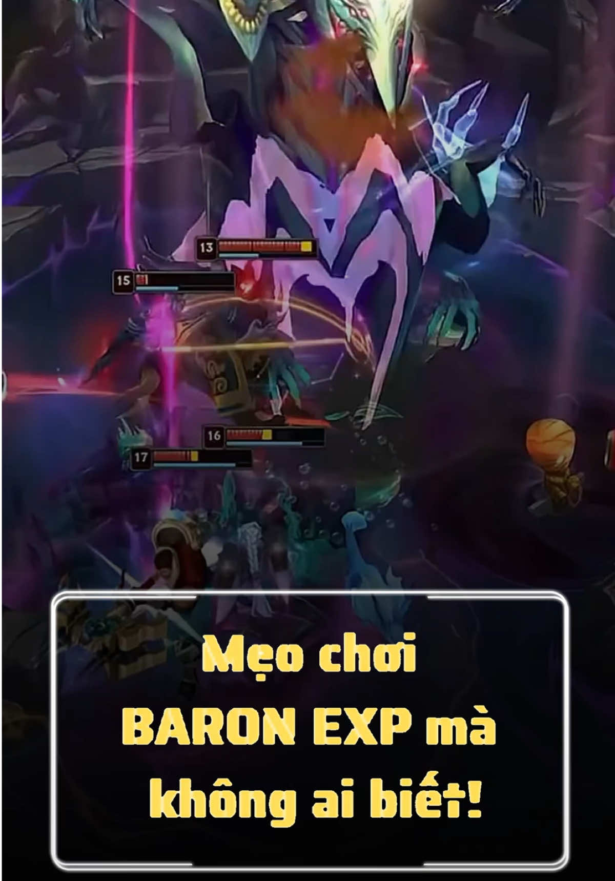 Mẹo chơi BARON EXP mà không ai biết! #lienminhhuyenthoai #fyp #lol #foryou #xuhuong 
