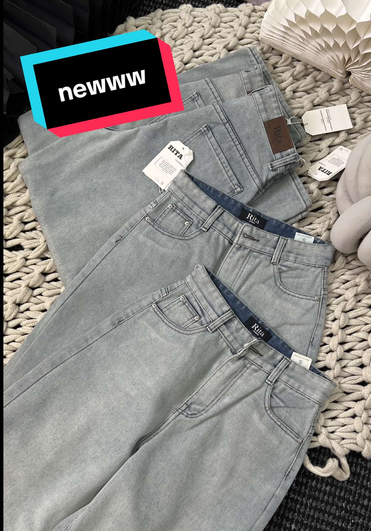 e lại lên mẫu mới cho các nàng nek xanh bụi trơn đơn giản#quankaki #ritadaniela #aokhoacni #ritadaniela🥰 #jeannu #jeanongrongxinhxinh #thêu #quanboco 