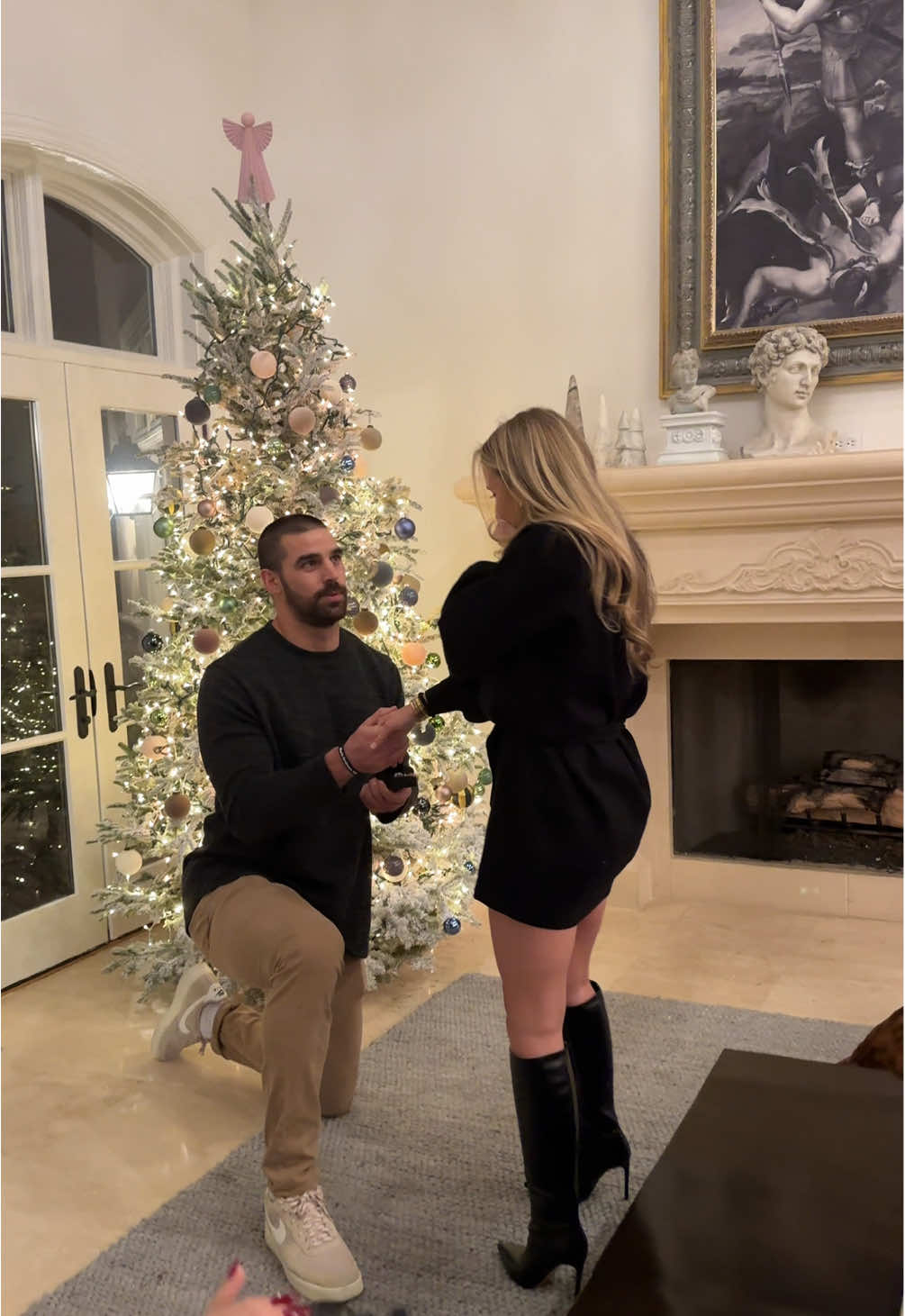 Congrats to my beautiful sister on her engagement 💜 @elena yates 