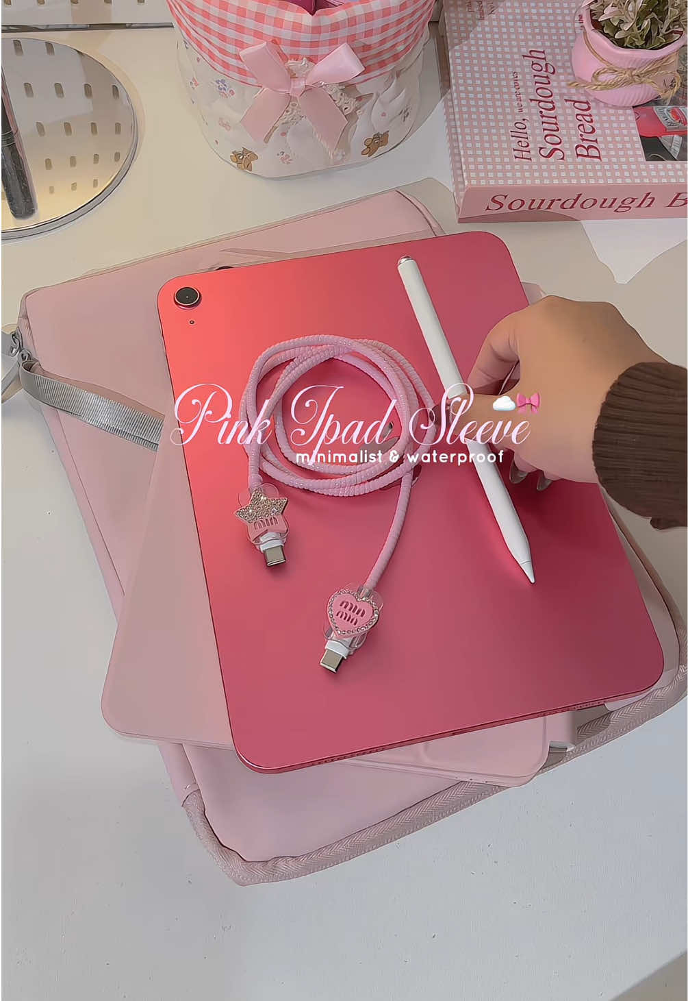 my fave ipad sleeve!! 💗 #ipadsleeve #ipadpouch #ipadbag 