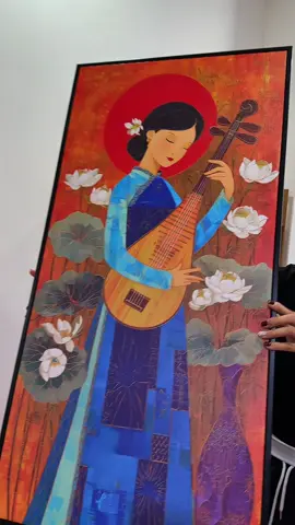 Vừa đẹp vừa rẻ luôn ạ #tranhvaitreotuong #tranhcanvas #tranhtreotuong #xuhuong #trachanh89 