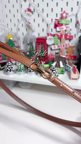 ㅡ เข็มขัดเส้นเล็ก สวยมาก พิกัดที่ 🧺 #เข็มขัด #เข็มขัดหนัง #เข็มขัดเส้นเล็ก 