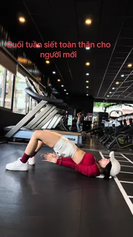 Bài tập toàn thân cho người mới bắt đầu ah. Chuc cả nhà cuối tuần vui vẻ#nangluongtichcuc💪🍀#giammo#fyp#vrial#tapcungvanrio 