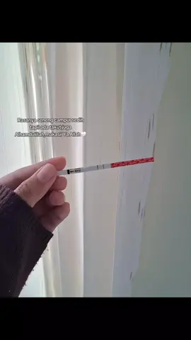 Stelah telat 3minggu haid, akhirnya beraniin tespek🥹 #masyaallahtabarakkallah #garisdua 