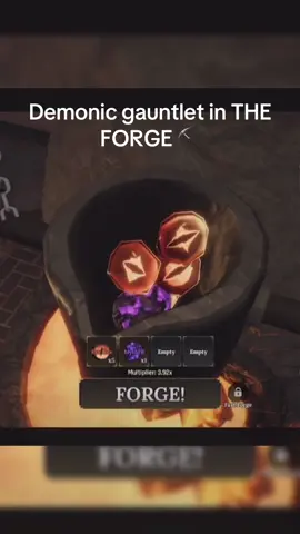 The forge weapons gauntlet #theforge #roblox #theforgeroblox 