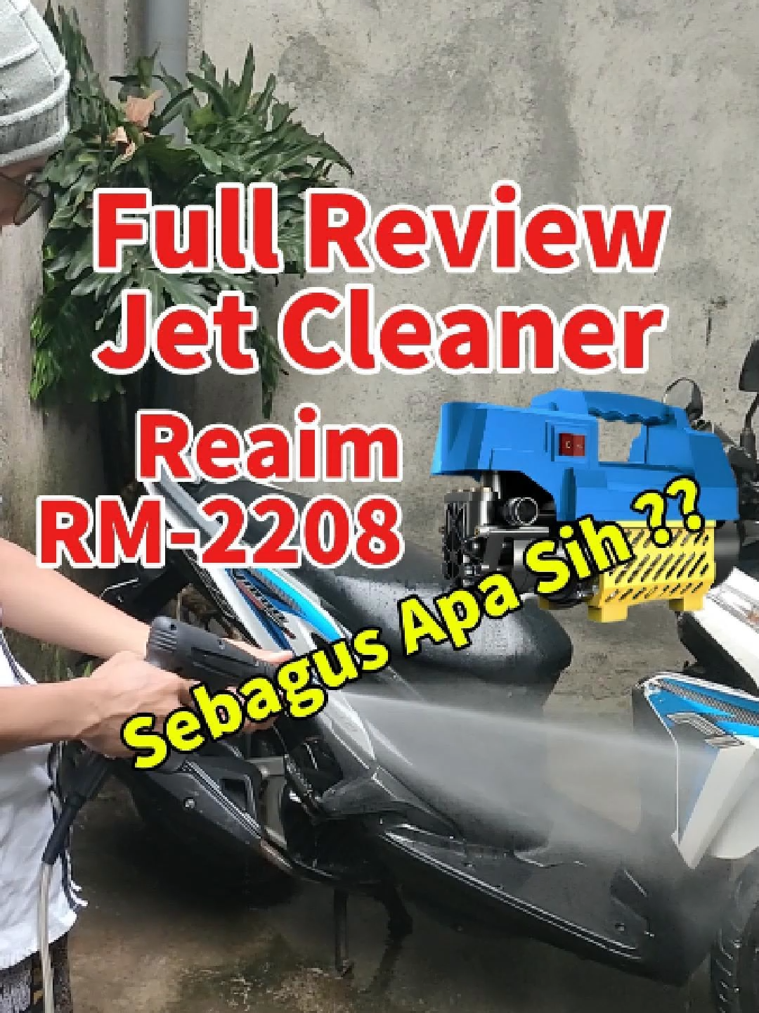 FULL REVIEW JET CLEANER REAIM RM-2208 #reaimjetcleaner #jetcleanerreaim