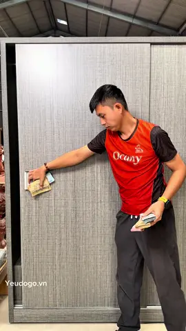 Tủ quần áo kèm ngăn bí mật khỏi lo trộm #yeudogo #dogohonai #viral #hidden #furniture 