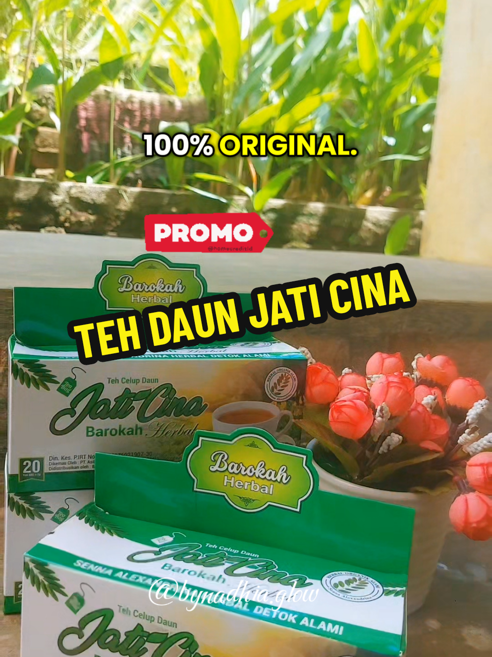 #tehcelup #daunjaticina #herbal #fyp 