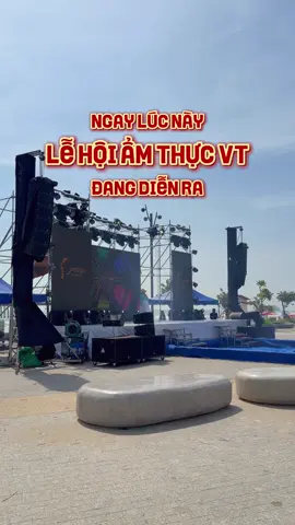 Lễ hội ẩm thực Vũng Tàu đang diễn ra #lehoiamthucvungtau #thodiavungtau #vungtauoi 