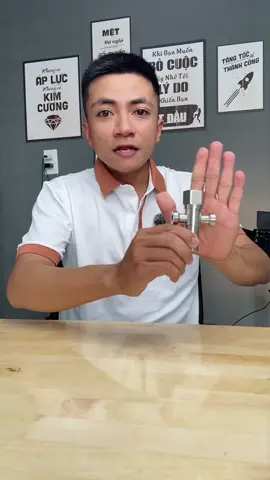 T chia hai đường nước inox 304 bền bỉ