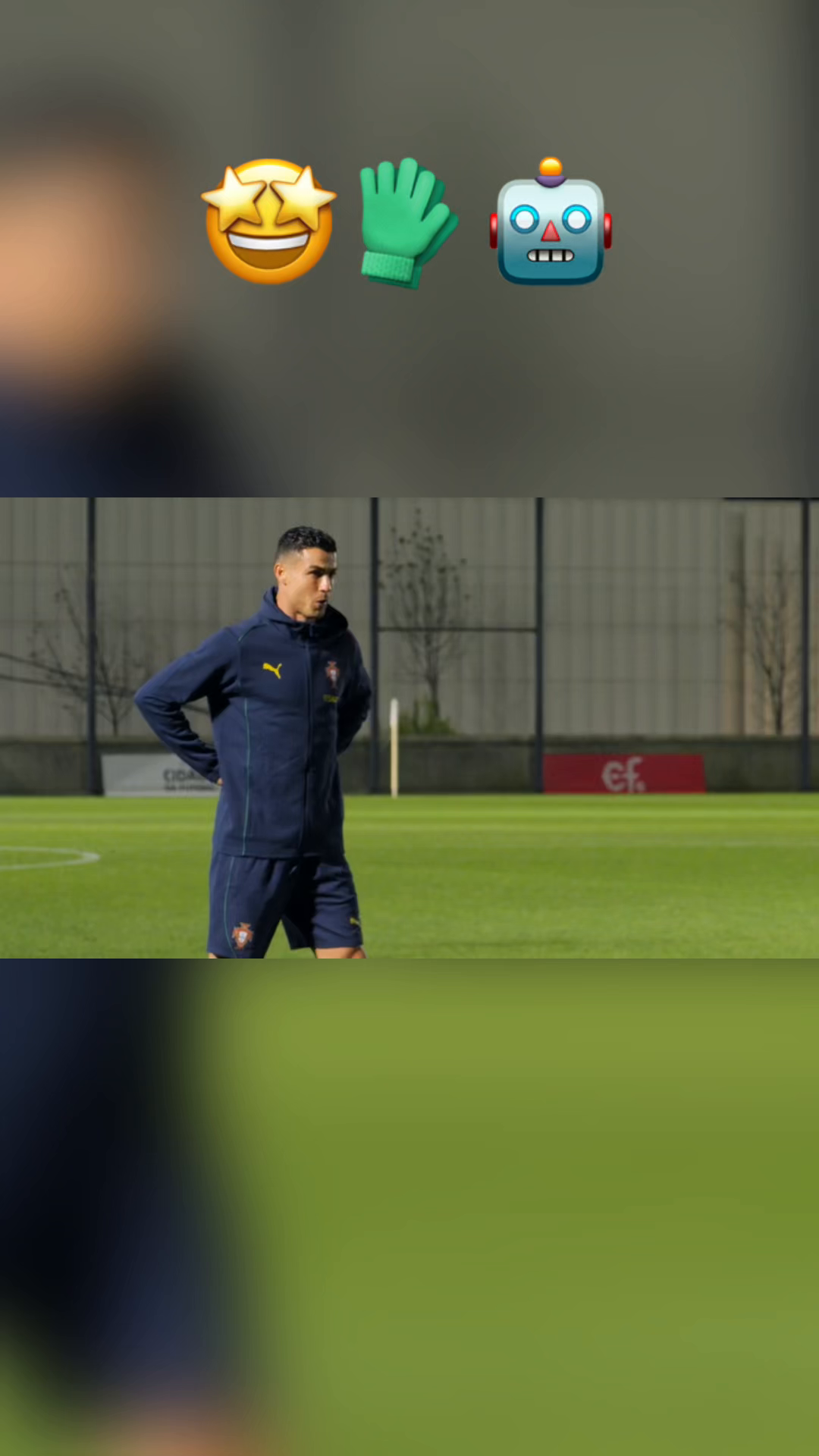 Cristiano Ronaldo se enfrentó a un robot supuestamente imbatible, que si bien le puso la tarea difícil al Comandante no logró detenerlo.🤩🔥⚽️#cr7 #cristianoronaldo #cr7vsmachine (Vía Mark Rober/YT)