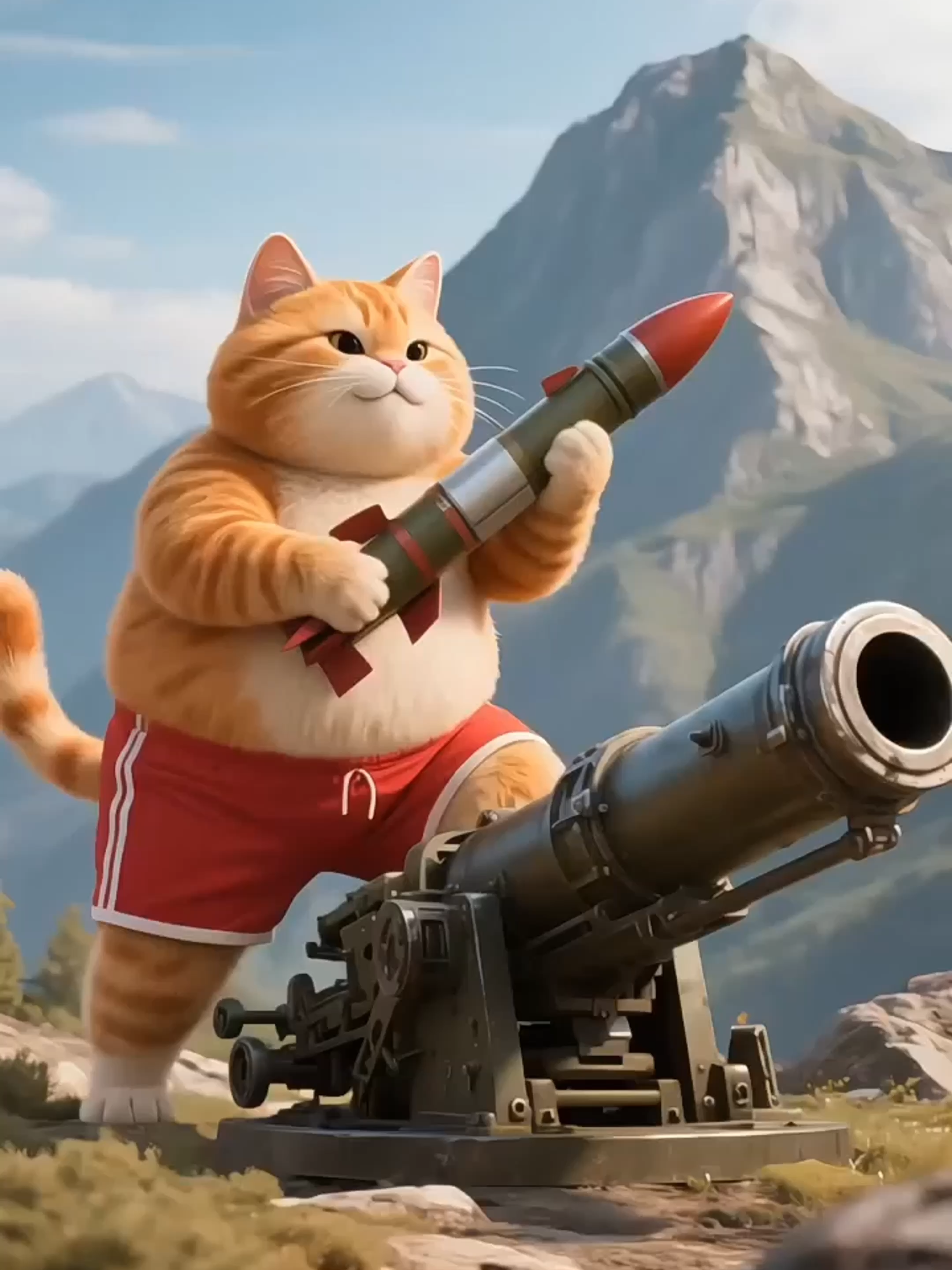 #foryou #catlovers #cartoon #kitten #aicat #haha #funnyvideos #orangecat #cutecat #catlover #kitty #tiger #kucing #fyp #cat #ai