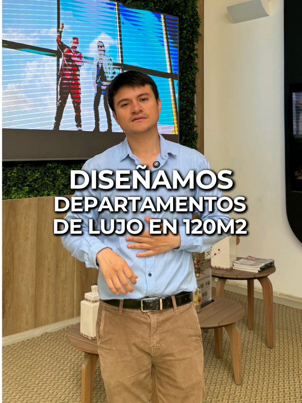Si tienes 120 m², este es el estándar de diseño que deberías buscar. Te explico las decisiones clave detrás de un departamento de lujo. #herickperez #CasasDeLujo #departamento #asesoria 