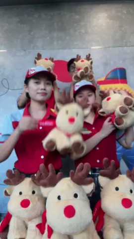 Đến ngay Jollibee Aeon rước ngay em tuần lộc sieuu xinh nào cả nhà oii #jollibee #xuhuong #fyp 