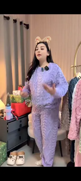 ชุดนาโนสวมใส่สบายชุดขนเเกะ#ชุดเซ็ต 