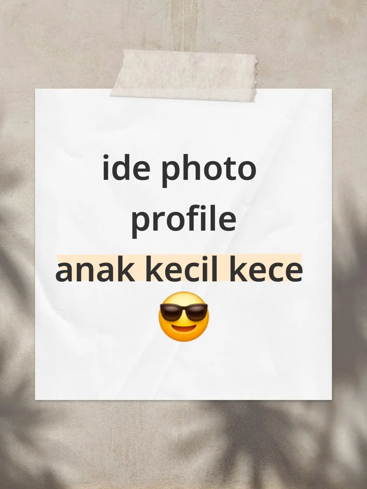 anak kecil pp  di pakai yaa. #pfpideas #fypage #foryaoupage #ppanakkecil #keceabezz 