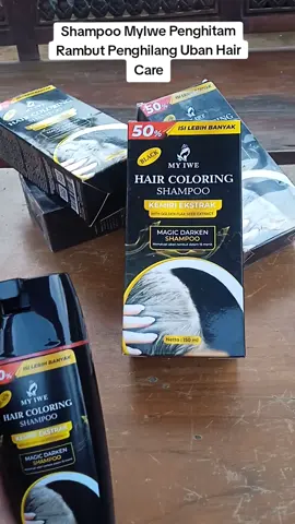 Shampoo MyIwe Penghitam Rambut Penghilang Uban Hair Care #myiwehaircoloring #shampoouban #penghitamuban #penghilanguban #penutupuban @MYIWE 
