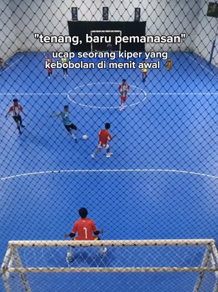 Alasan aja ini mah 🗿 #kiper #goleiro #futsal 