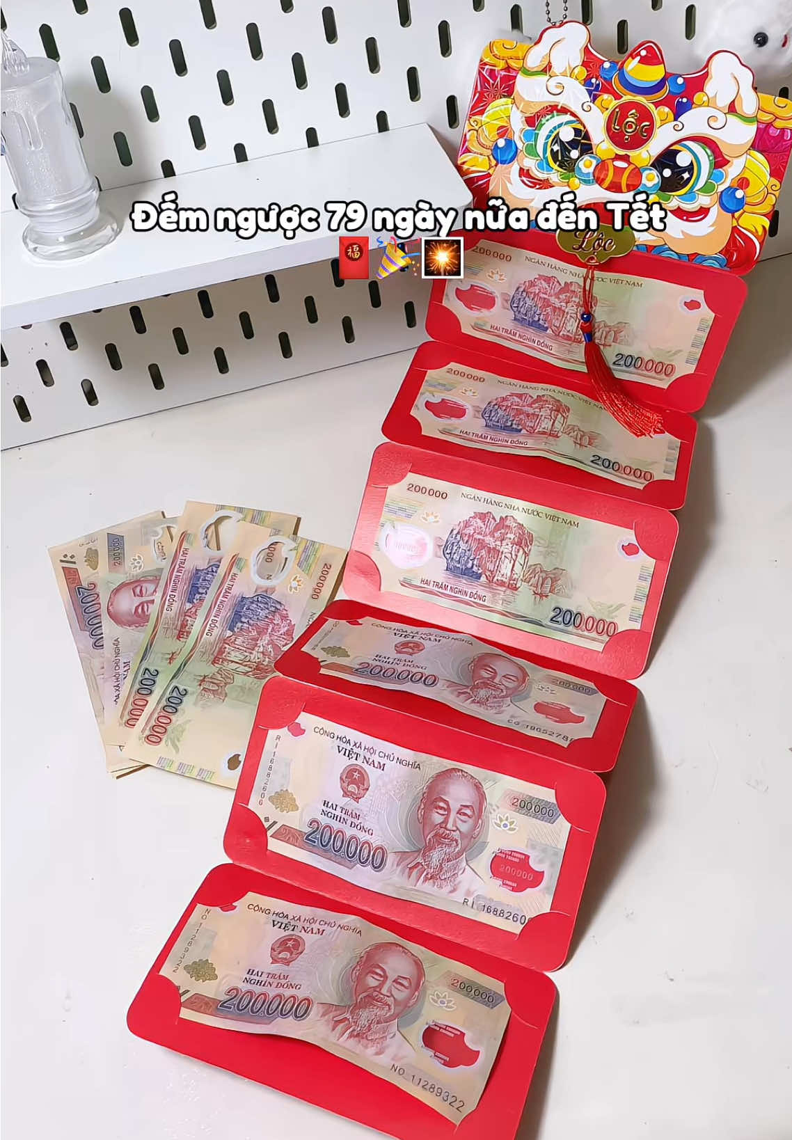 Ai lì xì tui tờ màu xanh là iu liền á 🧧💰🫰 #baolixi #baolixitet #tet2026 #tetnguyendan #chucmungnammoi  