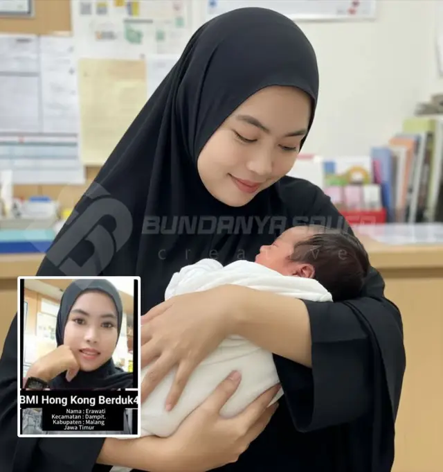 #💔 Kisah Tr4gis di Hong Kong: Pelukan Terakhir Erawati, Pahlawan Devisa dari Malang ​HONG KONG – Kabar duka yang mengguncang komunitas Buruh Migran Indonesia (BMI) di Hong Kong kini dibalut dalam kisah heroik nan memilukan. Salah satu korban tew4s dalam insiden kebakaran hebat pekan lalu, Erawati seorang pekerja migran asal Dampit, Kabupaten Malang, Jawa Timur, ditemukan dalam posisi yang merobek hati siapapun yang mendengarnya ​Erawati, yang jauh dari tanah air untuk berjuang mencari nafkah, kini dipastikan telah berpulang. Namun, laporan penemuan jenazah yang beredar cepat di kalangan komunitas BMI mengungkapkan sebuah pengorbanan tak ternilai. ​​Menurut saksi dan keterangan yang beredar, jasad Erawati ditemukan dalam keadaan erat memeluk bayi majikannya. Di tengah kengerian api yang melalap, naluri kemanusiaan Erawati mengambil alih segalanya. Pelukan terakhirnya adalah perisai bagi sang bayi, sebuah tindakan heroik yang menunjukkan dedikasi dan cinta kasih yang mendalam, bahkan di ujung nyawa. ​