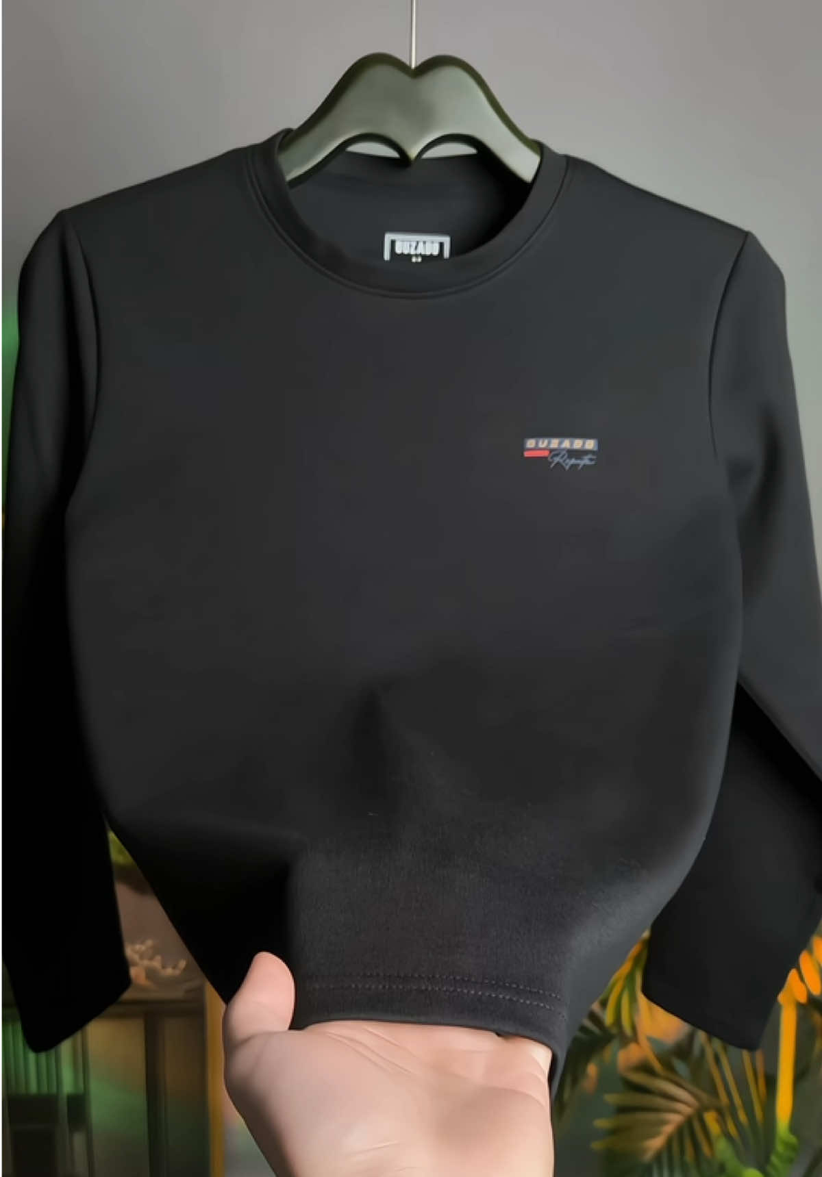 Áo Thun Dài Tay Chất liệu Cotton Mềm Min Co Giãn #aogiunhietnam #aothundaitay #thoitrangnam #hottrend #xuhuong 