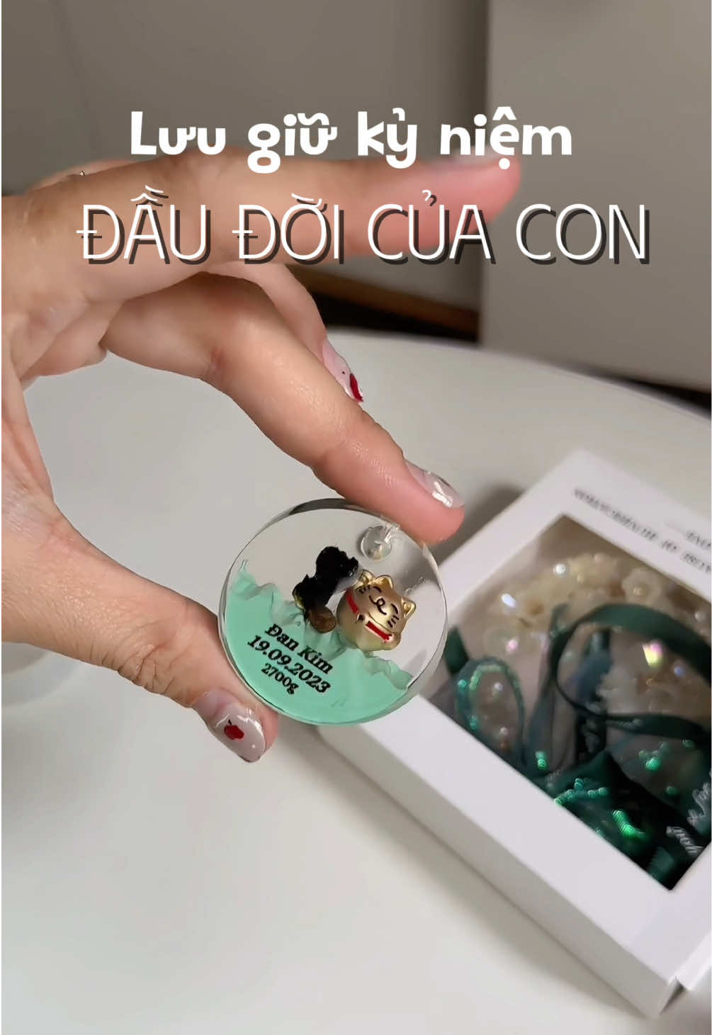 Lưu giữ kỷ niệm đầu đời của con ý nghĩa gắn kết và mang lại may mắn  Tui giữ cuốn rốn con rất kỹ luôn á #kyniemdaudoi #kyniem #mebimsua #mebim #qualuuniem 