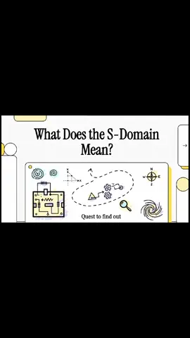 The S-domain is where calculus problems turn into algebra problems ⚡🧮 Laplace Transform moves functions from the time domain to the S-domain, making complex differential equations much easier to solve. Watch till the end — understanding the S-domain is the key to mastering Laplace Transform! #SDomain #LaplaceTransform #EngineeringMath #MathExplained #STEMEducation 