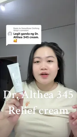 Replying to @SassyRose Clothing Shop 🫶🏻🫶🏻😊😊 #dralthea345cream di pwde mawala sa skincare ko talaga viii #skincare #kbeauty available here @SUI SUI: Source of K-Beauty PH 💕💕💕💕💕💕💕