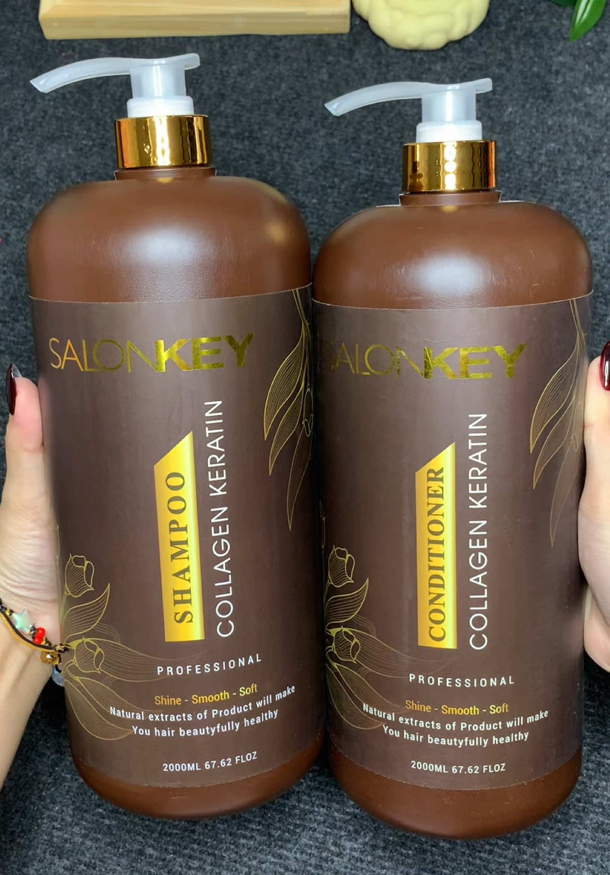 Cặp dầu gội Salonkey #daugoidau #daugoiphuchoi #daugoitrigau 