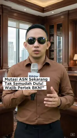 Mutasi ASN Sekarang Tak Semudah Dulu! Wajib Pertek BKN! #MutasiASN #PertekBKN #ASN2025 #InfoASN #UpdatePemerintahan 