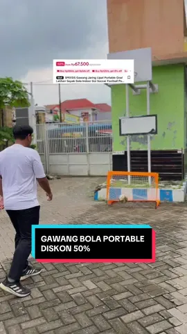 Obral gawang bola portable cuci gudang 🤫🤭 #gawangbola #gawangportable #gawangmini #paydaysale #rhvn 