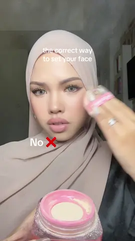 the powder matters too!