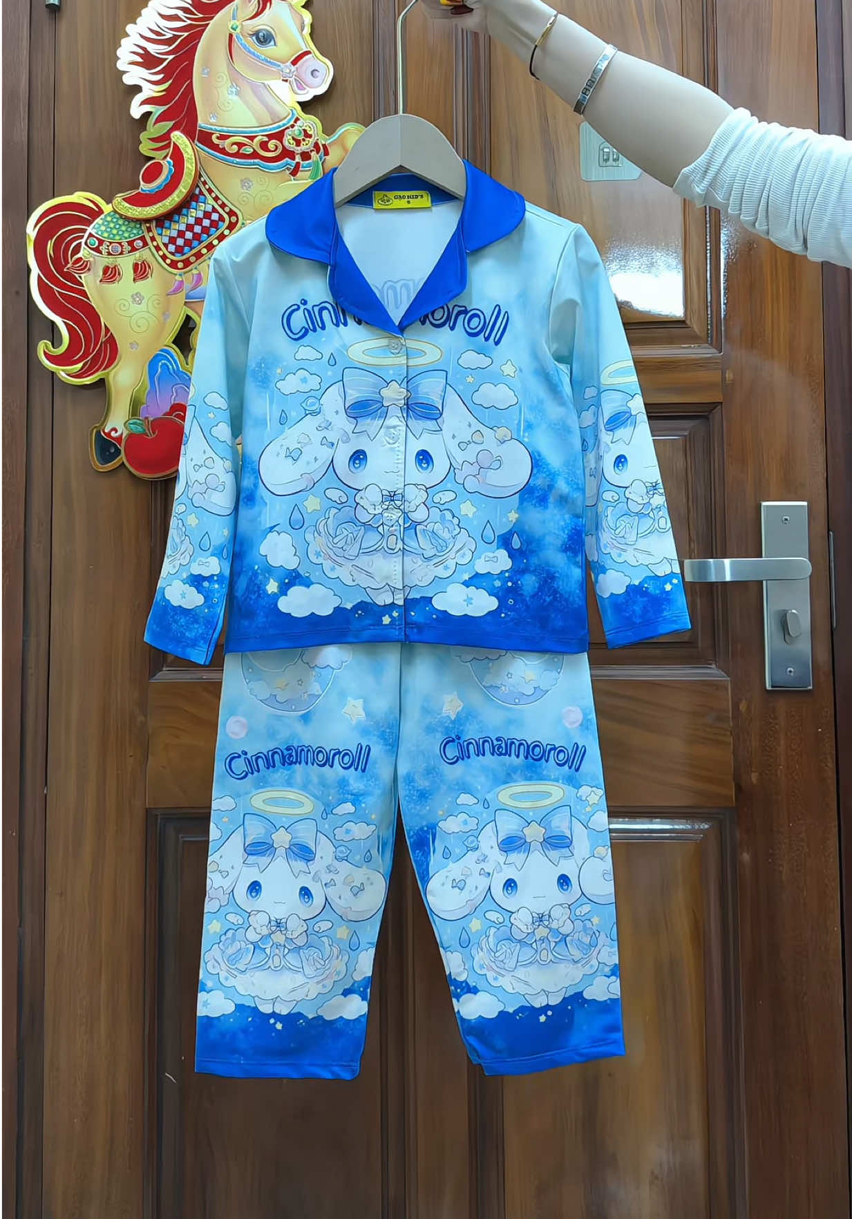 Bộ pijama cho bé gái #tiemmeken #thoitrangtreem #bochobegai #bobegai #bodaitaychobe 