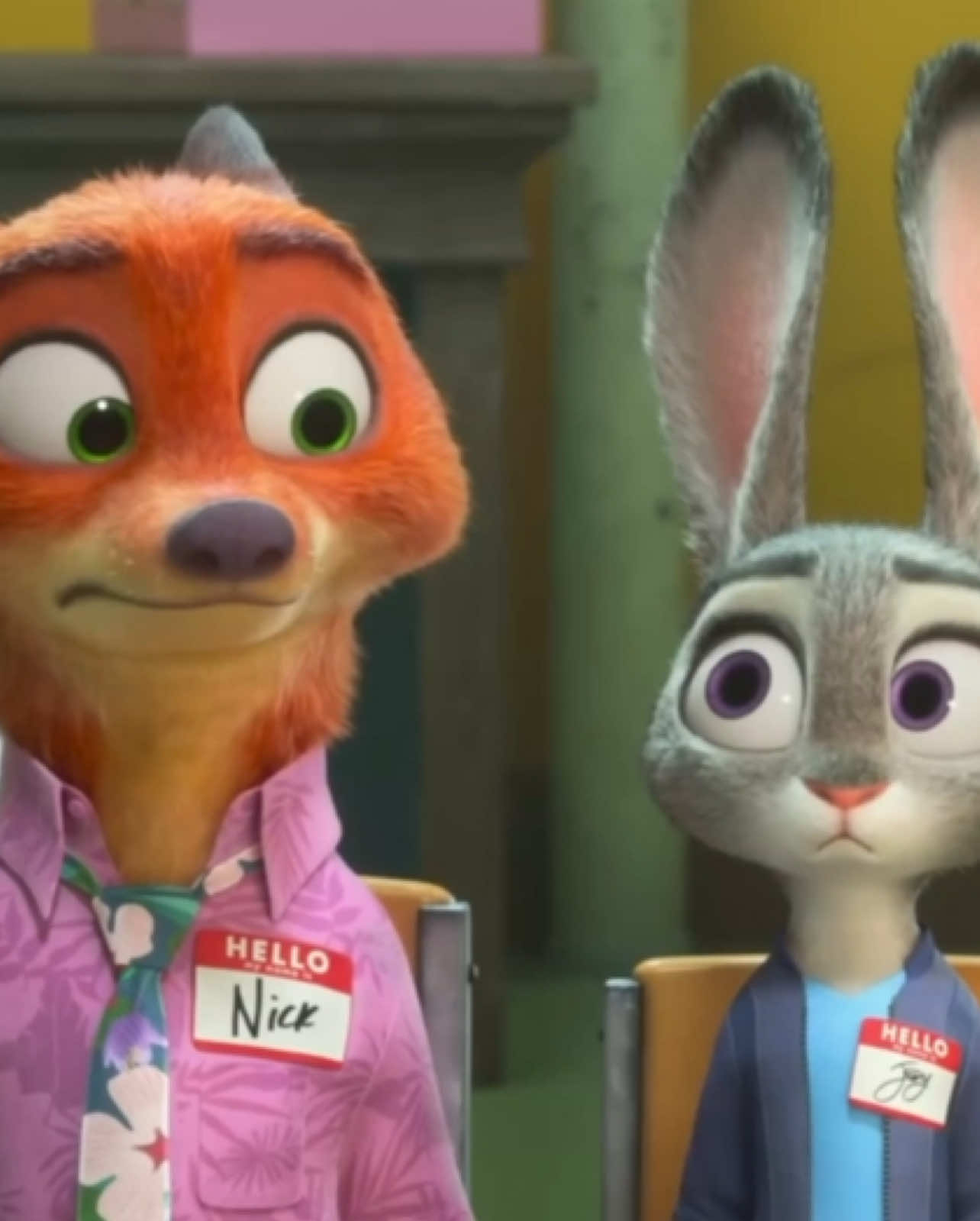 Peak animated movie right here | #zootopia2 #zootopia2 #nickwilde #judyhopps 