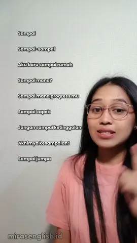 Bahasa Inggris sehari-hari