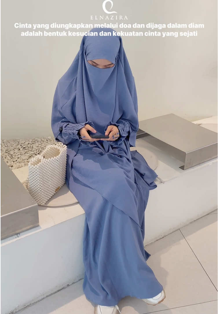 Paket Komplit Karena Sudah Satu Set dengan Hijab FK nya🦋✨ #elnaziraofficial #abayawanita #gamiswanitamuslimah #outfitwanitamuslimah #elnazira 